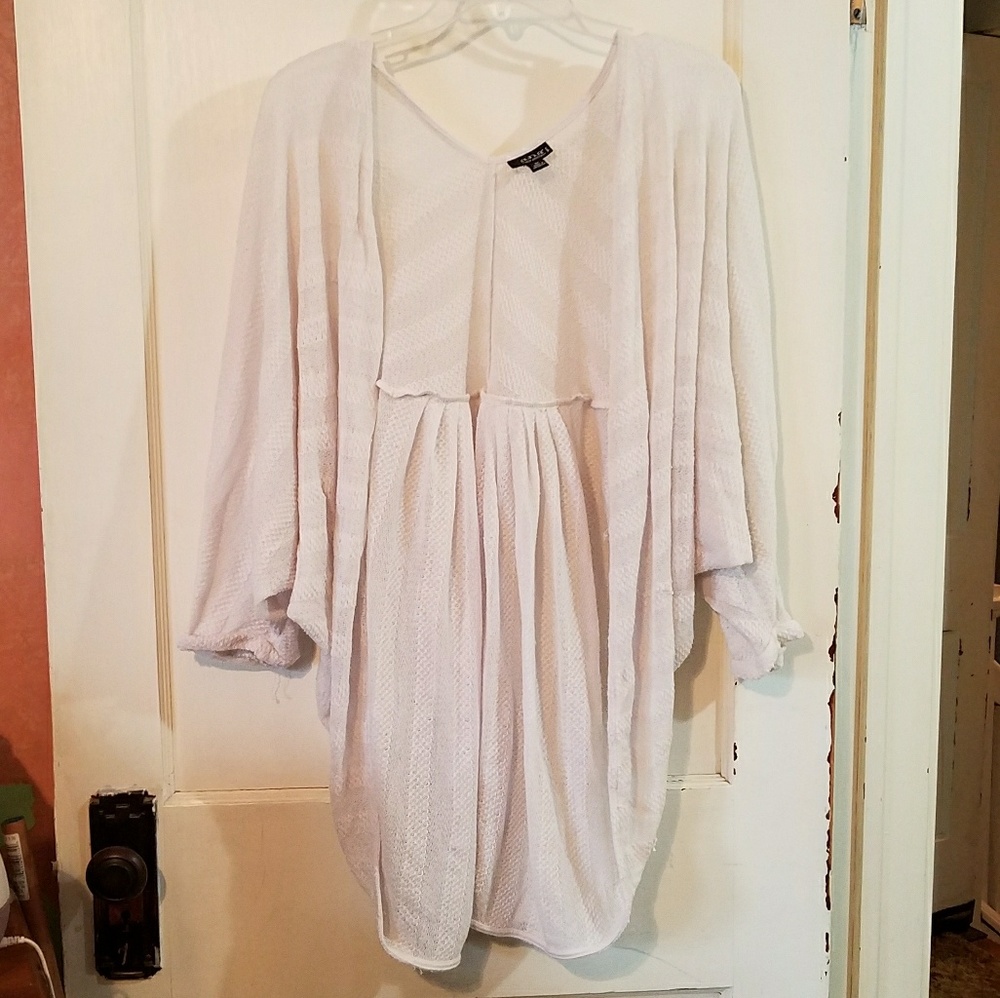 Off white bolero style cardigan